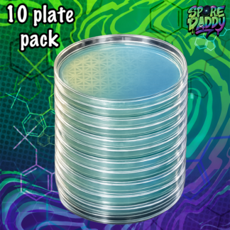 Agar plates | 10 Pack | Vigorous Rope Recipe