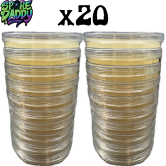 Agar plates | 20 Pack | Vigorous Rope Recipe