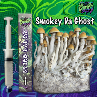 Smokey Da Ghost Isolated Spore Syringe (10ML)